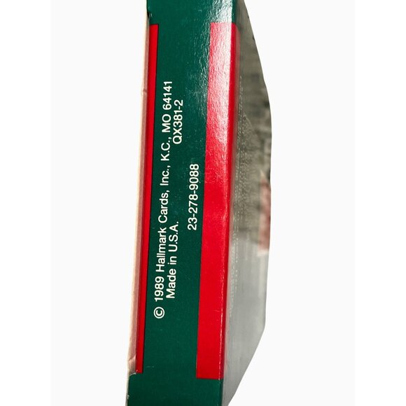 Hallmark Keepsake Ornament 1989 Six Geese A-Laying Acrylic Heart-Shaped - Picture 5 of 10